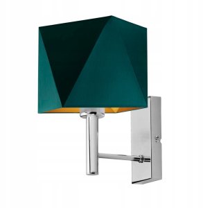 Kinkiet LED do czytania MEDAN GOLD lampa ścienna do sypialni z abażurem ze złotym wnętrzem E27 10