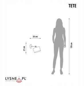 Kinkiet Lumes Elegancki kinkiet LED do salonu a wysięgniku ruchomym TETE VELUR z welurowym abażurem MIX KOLORÓW 6