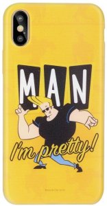 Cartoon Network Johnny Bravo Silicone Case for Apple iPhone X / XS Man 1