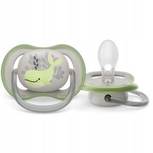Philips Avent smoczek Ultra Air Deco whale 6-18M (1 gab) dla chłopców SCF086/05 7
