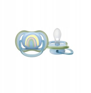 Philips Avent smoczek Ultra Air Deco rainbow 0-6M (1 gab) dla chłopców SCF086/03 8