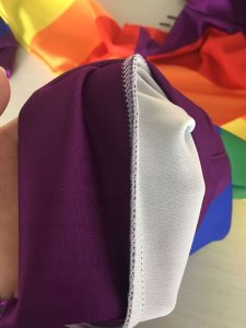 Bluza TĘCZOWA LGBT Tęcza z Kapturem Poliestrowa XL 4