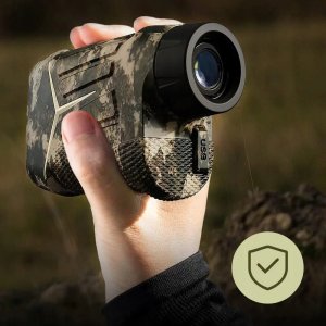 DALMIERZ LASEROWY LORNETKA GOLFOWA LUNETA MYŚLIWSKA POLOWAŃ x7 ZASIĘG 800m 4