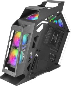 Mars Gaming MC61 Computer case M-ATX / 4x FAN / ARGB Chroma 1