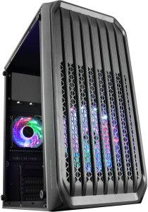 Mars Gaming MC-S2 PC Case mATX / FRGB / Window / MESH 1