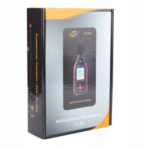 SONOMETR DECYBELOMIERZ MIERNIK NATĘŻENIA DŹWIĘKU HAŁASU 30-130dB WYJŚCIE DC 8