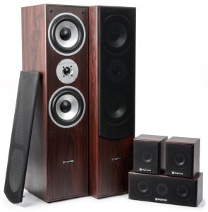 Zestaw kolumn kina domowego Fenton 5.0 Orzech one size 2