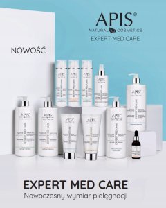 Apis Expert Med Care Ultralekki krem ekstremalnie nawilżający po zabiegach 200ml 3