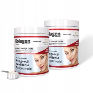 Noble Health Kolagen + witamina c w proszku suplement diety 100g 2