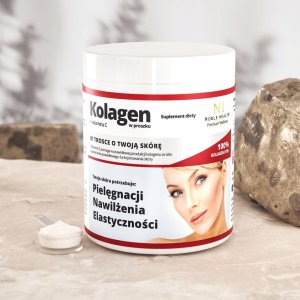Noble Health Kolagen + witamina c w proszku suplement diety 100g 3