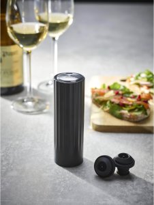 Peugeot PRESERVE Wine Electric Vacuum Pump - ABS 14cm BLACK/ABS 2