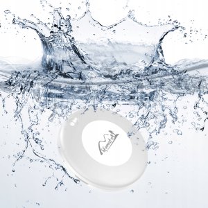 Lokalizator GPS Mini Do Kluczy Auta Kota Roweru Psa Biały Android   Etui 4