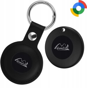 Lokalizator GPS Mini Do Kluczy Auta Kota Roweru Psa Czarny Android   Etui 1