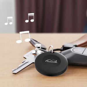 Lokalizator GPS Mini Do Kluczy Auta Kota Roweru Psa Czarny Android   Etui 3