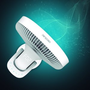 Cecotec EnergySilence 2600 Sunflower Portable | Stand Fan | Diameter 33 cm | Number of speeds 12 | Oscillation | 22 W | Remote control 7