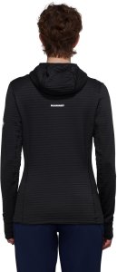 Bluza trekkingowa damska Mammut Taiss Light ML Hooded Jacket - black 3
