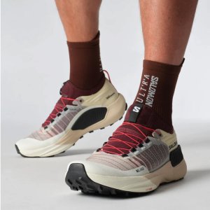 Buty trailowe Salomon S/Lab Genesis - vanilla/chocolate/black 2