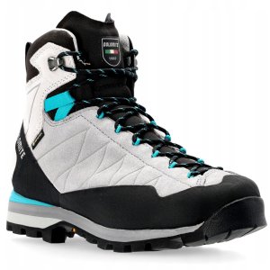 Buty podejściowe damskie Dolomite Crodarosa Hi GTX - aluminium grey/capri blue 1