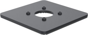 Ergonomic Solutions SpacePole POS SPM144-02 akcesorium do systemów POS Płyta POS Czarny Metal 1