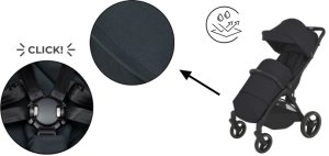 Espiro Flow wózek spacerowy 08 Touch of Blush 4