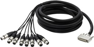 ALVA - Kabel D-Sub25 - 8 x XLRf 3m 1