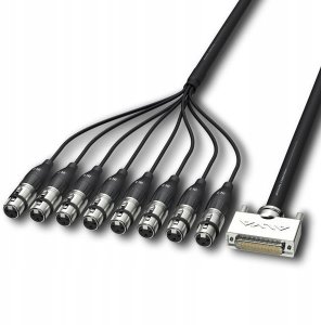 ALVA - Kabel D-Sub25 - 8 x XLRf 3m 2
