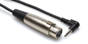 Hosa - Kabel do kamer XLRf - TRS R 3.5mm 1.5m 1
