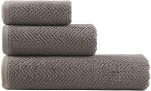TOWEL VISBY 550 GSM 70X140CM BROWN 1
