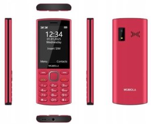 Telefon komórkowy Mobiola MB4280 4G Dual SIM Czerwony 2