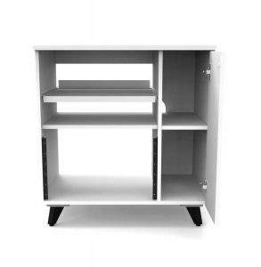 GLORIOUS Modular Side Rack White 5