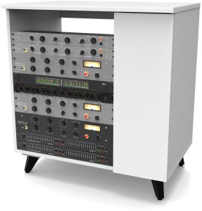 GLORIOUS Modular Side Rack White 8