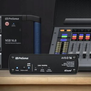 PreSonus AVB-D16 - Interfejs sieciowy AVB-Dante 5
