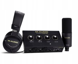 M-AUDIO M-Track DUO HD PACK- Zestaw produkcyjny 1