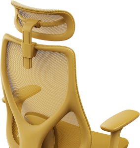 Krzesło biurowe SENSE7 Moyo Żółte 9