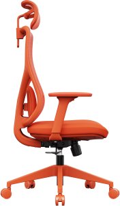Krzesło biurowe SENSE7 Moyo Pomarańczowe 10