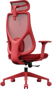 Krzesło biurowe SENSE7 Moyo Czerwone 11