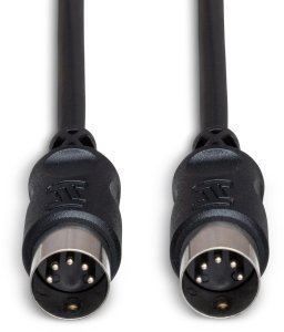 Hosa - Kabel MIDI 7.6m czarny 4