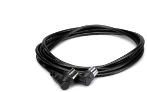 Kabel Hosa - Kabel MIDI kątowy 3m czarny 2