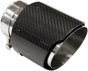 Końcówka tłumika 89mm wejście 70mm Carbon Gloss 1