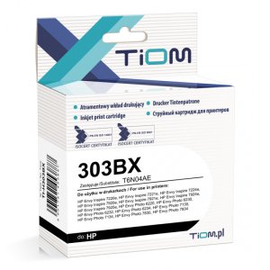 Tusz Tiom do HP 303XL | 303BX | T6N04AE | 650 str. | black 1