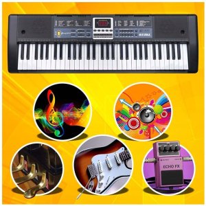 SUPRIMO 6136L KEYBOARD organy z mikrofonem dla dzieci podświetlane klawisze 3