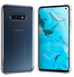 ETUI PANCERNE DO SAMSUNG GALAXY S10E | CASE SILIKON SLIM ANTI SHOCK   SZKŁO 3