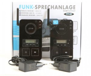MSI M-E MODERN-ELECTRONICS Funk-Sprechanlage FS 2.1 Schwarz (FS 2.1) 3