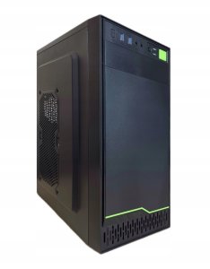 EUROCASE skříň ML N6-500B, Midi Tower, 1xUSB-C, 2xUSB 3.0, 2x audio, bez zdroje 9