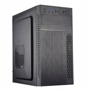 EUROCASE skříň ML M6-505B, Midi Tower, 1xUSB-C, 2x USB 3.0, 2x audio, bez zdroje 1