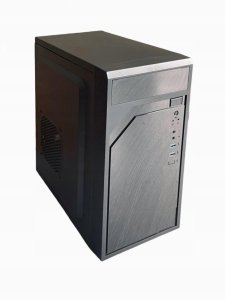 EUROCASE skříň ML M6-590B, mATX, 2x USB-A, černá 2