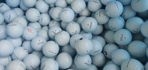 Lakeballs Titleist PROV1 model 2021-22, używane piłki do golfa, (1 szt) kat. A 3