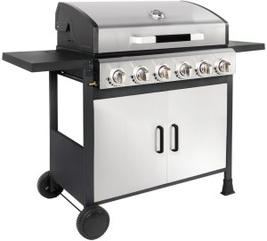 GRILL GAZOWY Z 6 PALNIKAMI BRENNER BR-G6N 1