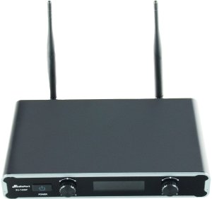 Zestaw mikrofonów bezprzewodowych UHF 2x nagłowny+ 2x krawatowy 2x bodypack+ stacja Audioport SU-740HH one size 26