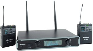 Zestaw mikrofonów bezprzewodowych UHF 2x nagłowny+ 2x krawatowy 2x bodypack+ stacja Audioport SU-740HH one size 3